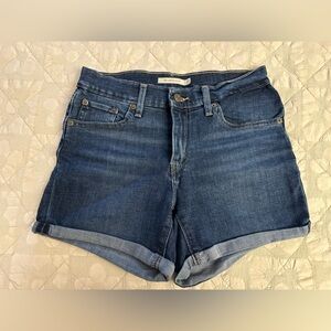 Levi’s mid length shorts